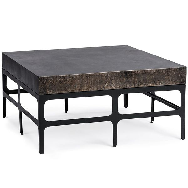 Table Adela basse, Rust Noir