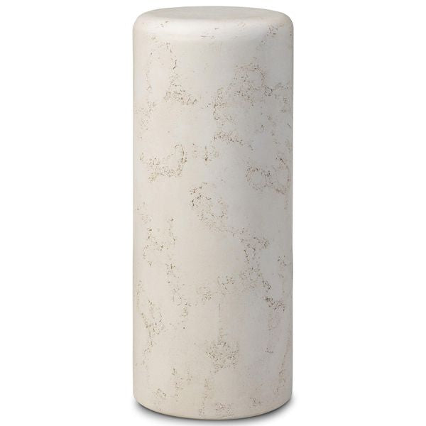 Arati Pedestal, Aged Blanc
