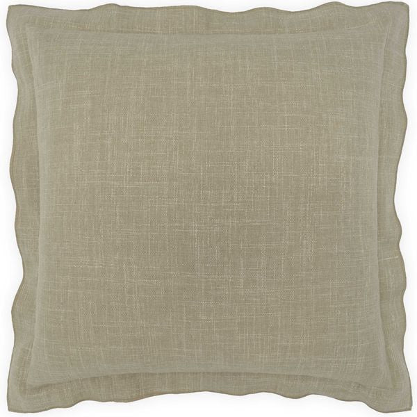 Lena Flange Coussin, Wheat, Lot de 2