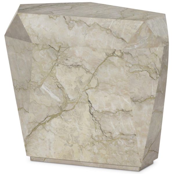 Basett End Table, Sage Vert